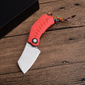 Small Folding Knife 440C Satin Tanto for outdoor hunting Knives