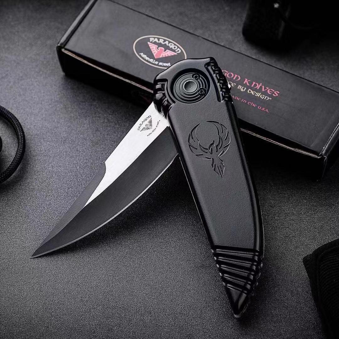 Kemp knives™  : Asheville Steel Paragon Phoenix  For outdoor hunting knife