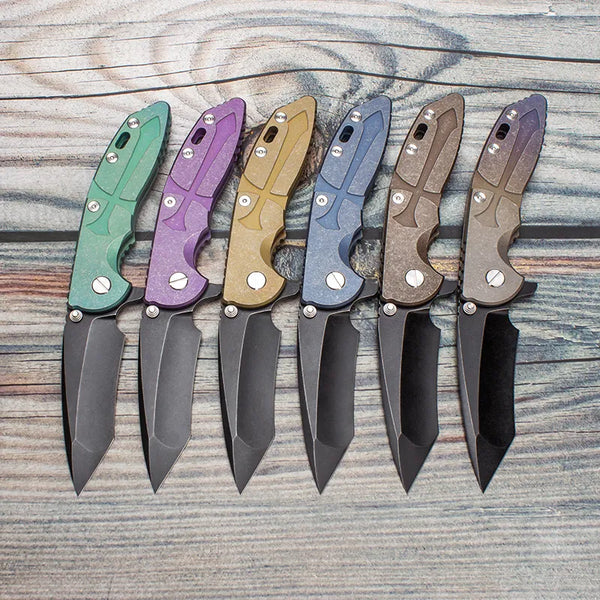 EVIL EYES Custom Hinderer for outdoor hunting knife - Kemp Knives™
