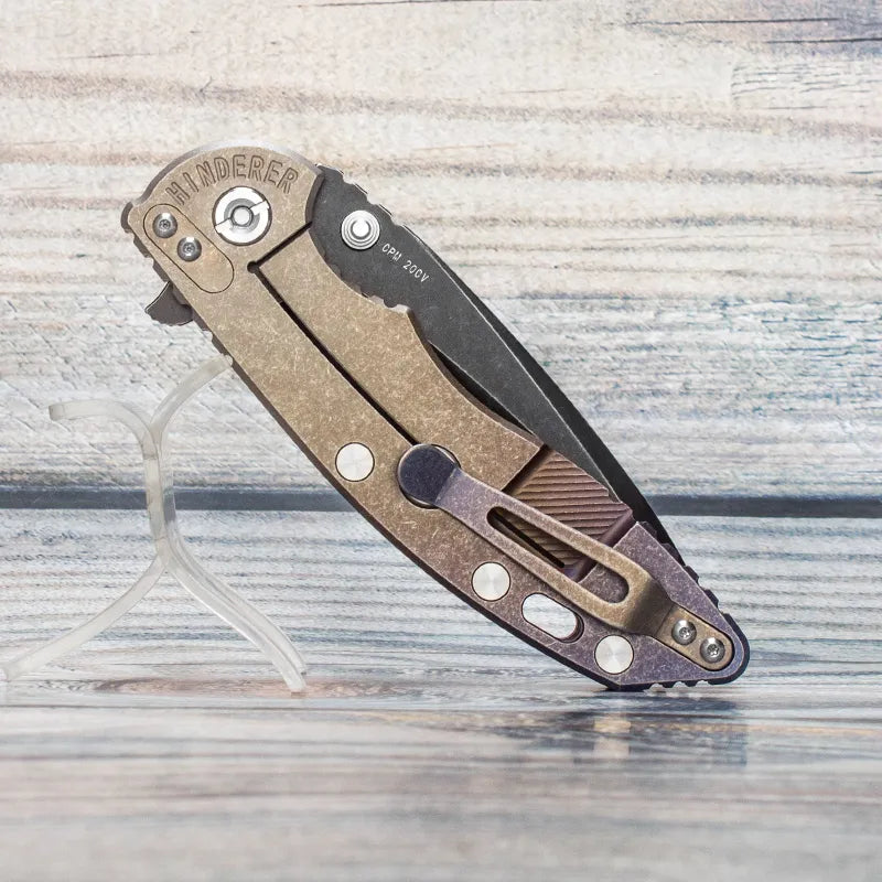 EVIL EYES Custom Hinderer for outdoor hunting knife - Kemp Knives™