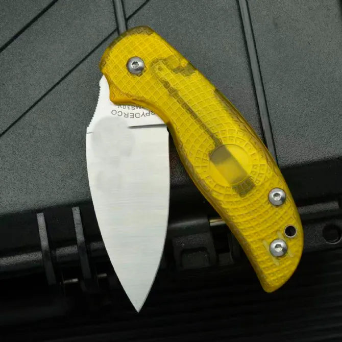 New C123PBK Folding for outdoor hunting knife - kemp Knives™