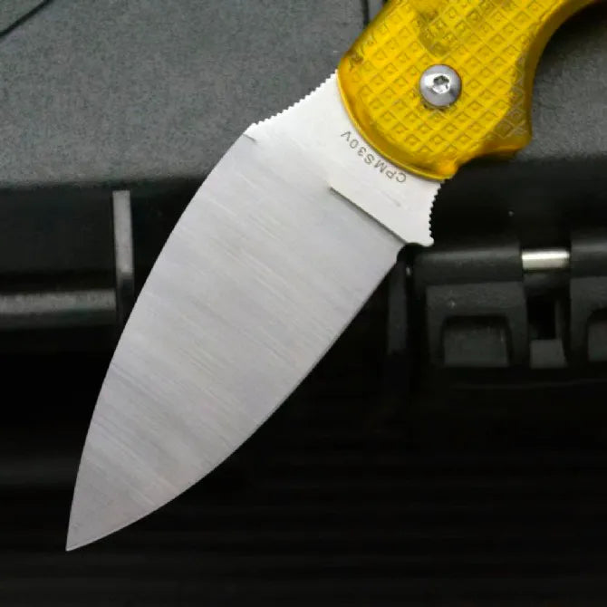 New C123PBK Folding for outdoor hunting knife - kemp Knives™