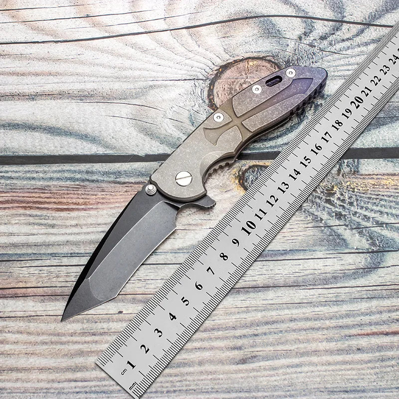 EVIL EYES Custom Hinderer for outdoor hunting knife - Kemp Knives™