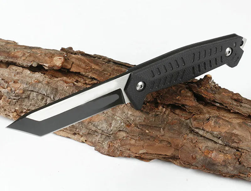 Knife 440C Two-tone Tanto for outdoor hunting knife - kemp Knives™