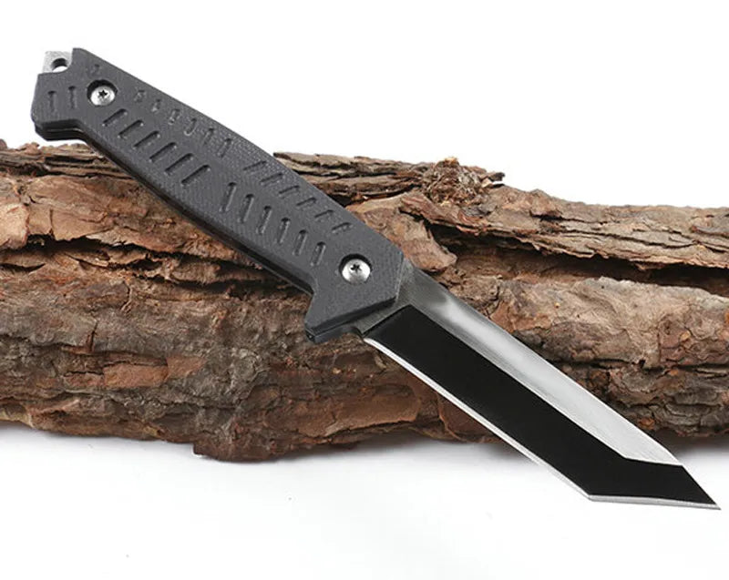 Knife 440C Two-tone Tanto for outdoor hunting knife - kemp Knives™