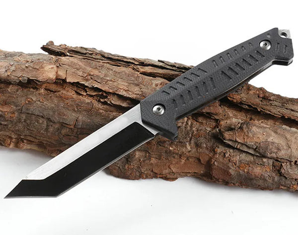 Knife 440C Two-tone Tanto for outdoor hunting knife - kemp Knives™