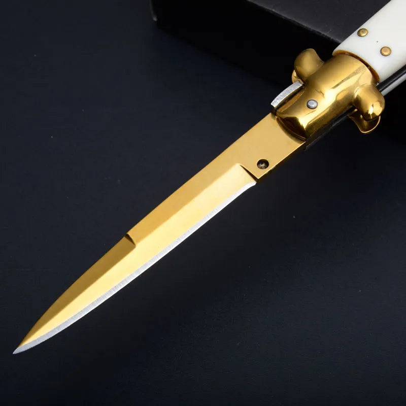 The 9'' ACK White Godfather for outdoor hunting knife - kemp Knives™